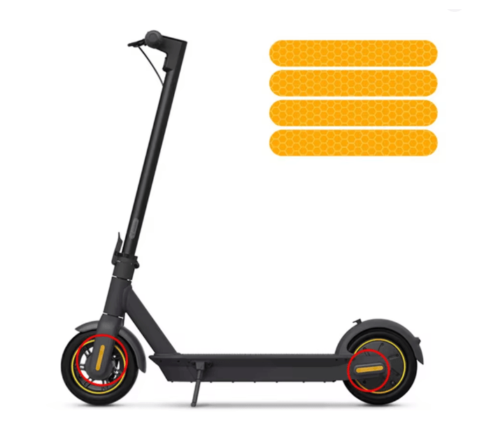 Scooter Reflective Safety Stickers 5
