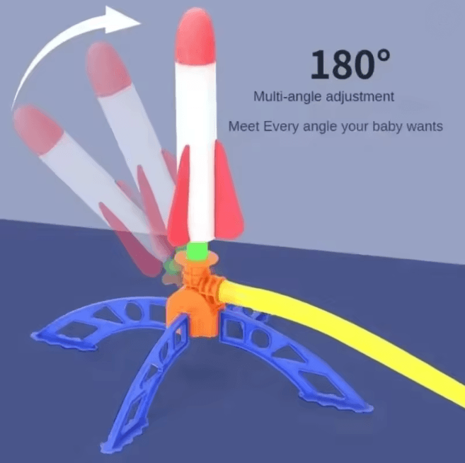 Kids Air Powered Rocket Launcher 2