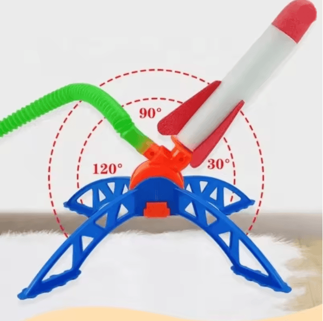 Kids Air Powered Rocket Launcher 3