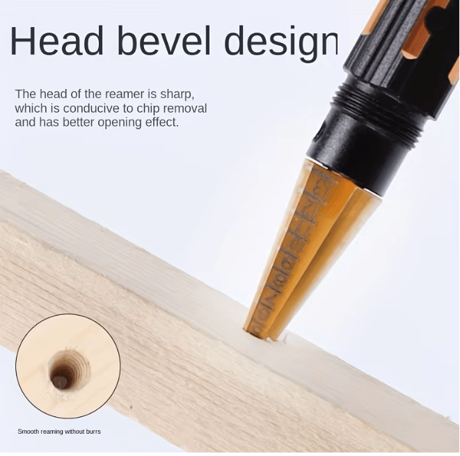 Woodworking Reamer Drill Bit Set 2
