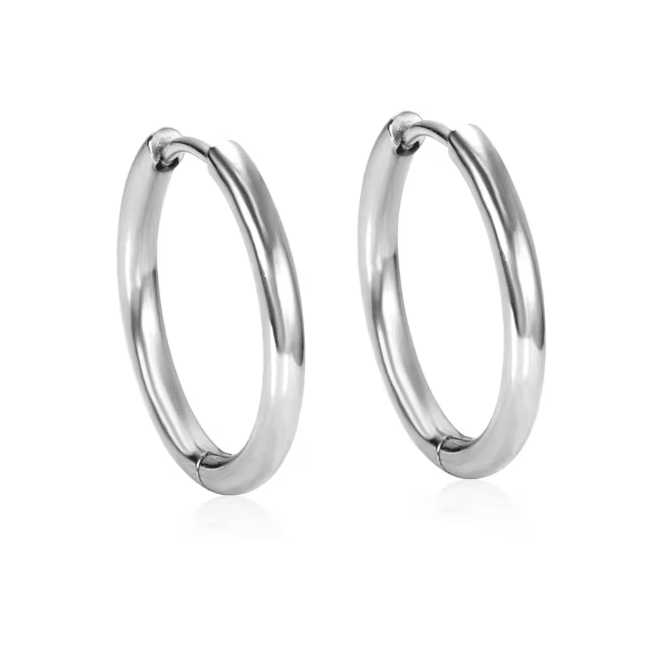 Simple U Shape Hoop Earrings 11