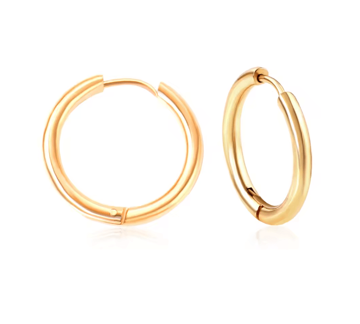 Simple U Shape Hoop Earrings 14