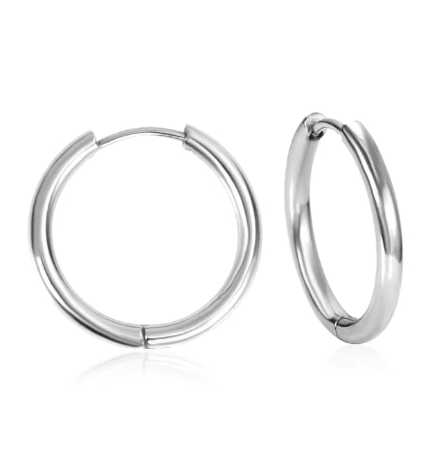 Simple U Shape Hoop Earrings 4