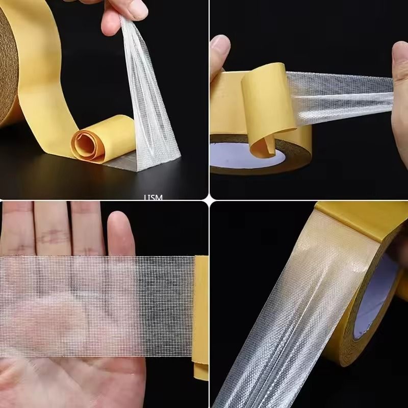 HeavyDuty DoubleSided Mesh Tape  Strong Waterproof Carpet  Mounting Adhesive 51020m 5