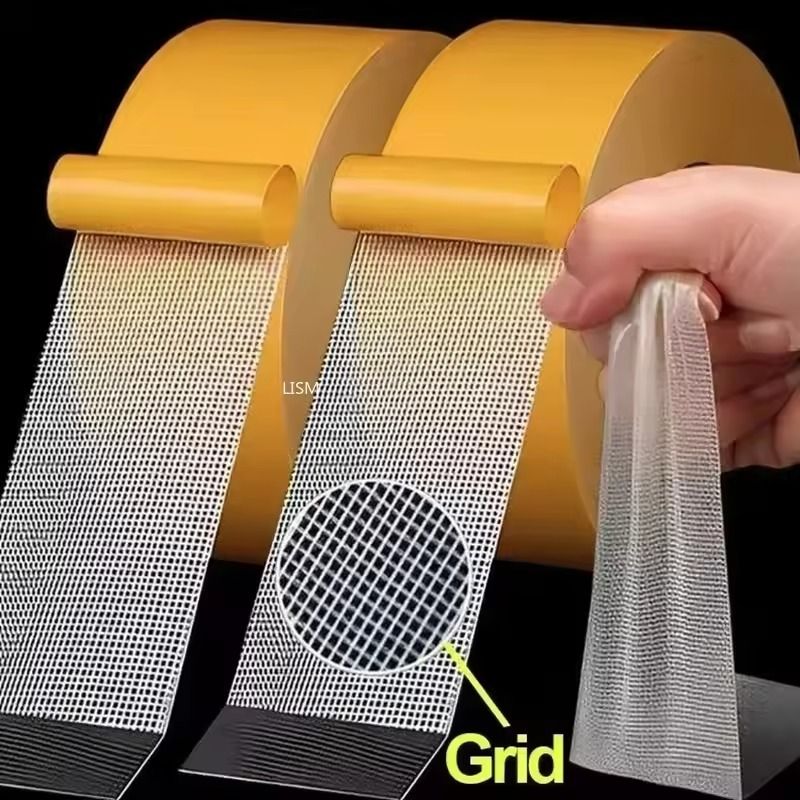 Heavy-Duty Double-Sided Mesh Tape – Strong Waterproof Carpet & Mounting Adhesive (5/10/20m)