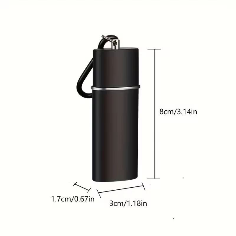 Compact Travel Pocket Ashtray  LeakProof  Durable For Car Travel Camping 1