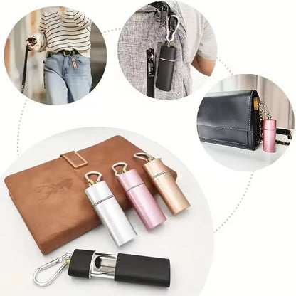 Compact Travel Pocket Ashtray  LeakProof  Durable For Car Travel Camping 4