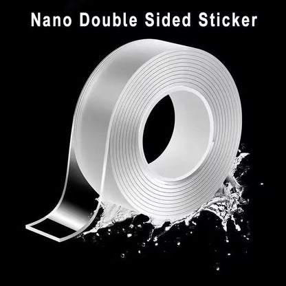 Reusable Transparent Nano Tape  DoubleSided Waterproof Acrylic Adhesive 1235M 6