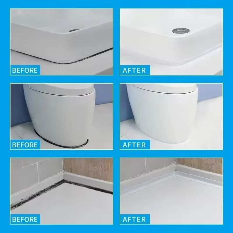Waterproof MildewProof PVC Sealing Tape  SelfAdhesive Caulk Strip For Kitchen  Bathroom 1