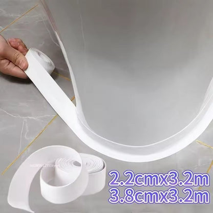 Waterproof Mildew-Proof PVC Sealing Tape – Self-Adhesive Caulk Strip for Kitchen & Bathroom