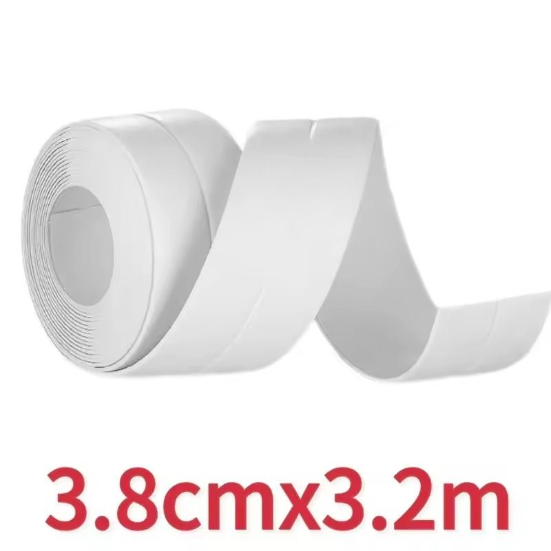 Waterproof MildewProof PVC Sealing Tape  SelfAdhesive Caulk Strip For Kitchen  Bathroom 7