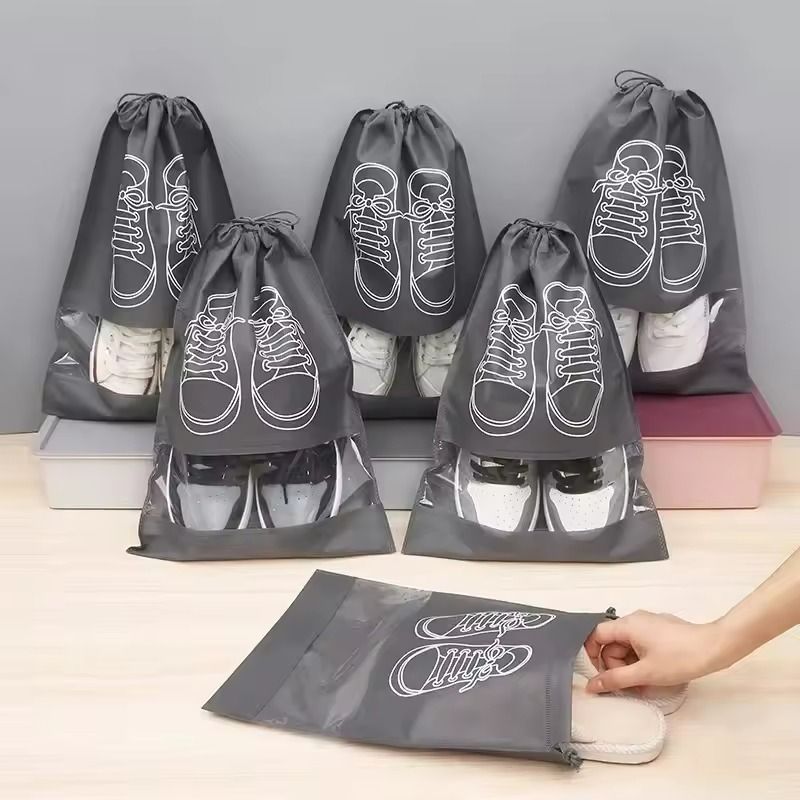Portable Travel Shoe Bags  Waterproof  Dustproof Shoe Organizer Pouches 135pcs 2