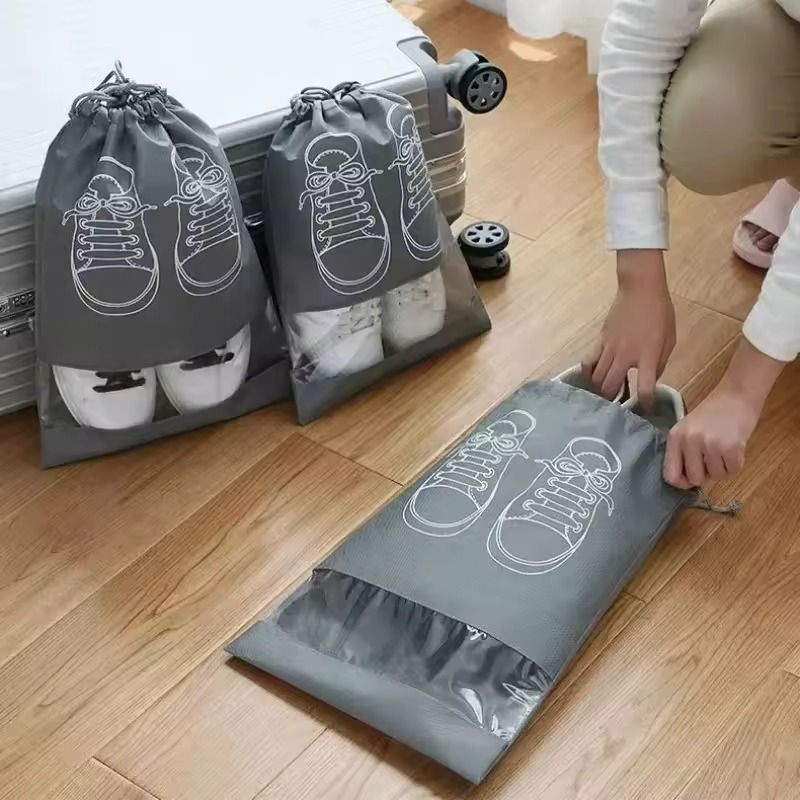 Portable Travel Shoe Bags  Waterproof  Dustproof Shoe Organizer Pouches 135pcs 5
