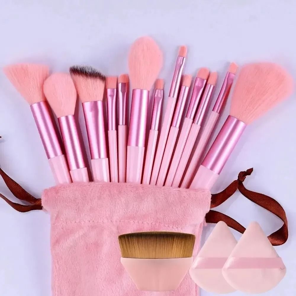 Soft Fluffy Professional Makeup Brush Set For Foundation And Eyeshadow 11
