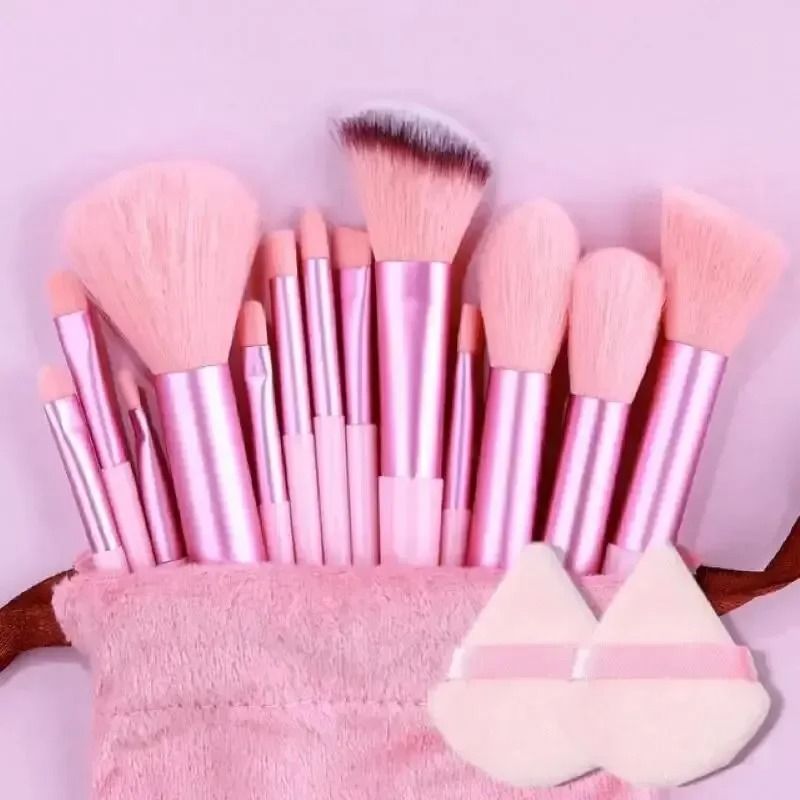 Soft Fluffy Professional Makeup Brush Set For Foundation And Eyeshadow 17