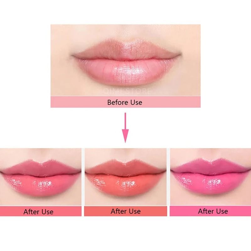 Moisturizing Color Changing Soda Lip Balm Set Cute Kawaii Lip Care Makeup 4