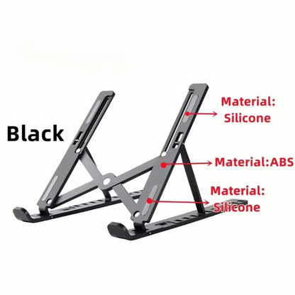 Ergonomic Portable Laptop  Tablet Stand  10Speed Adjustable Foldable Holder 7