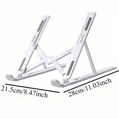 Ergonomic Portable Laptop  Tablet Stand  10Speed Adjustable Foldable Holder 6