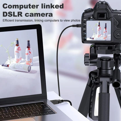 USB Cable 08M Mini USB 5 Pin Data Cable For Cameras Phones And Devices 4