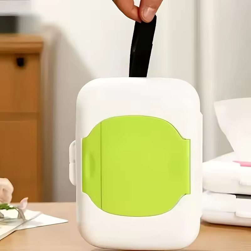 Portable Wet Wipes Dispenser Box  Durable Lightweight Travel  Outdoor Essential 2