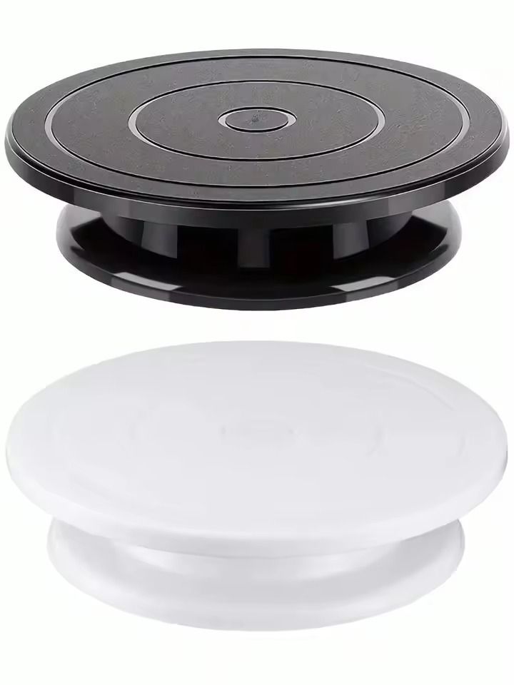 Rotating Cake Turntable  AntiSkid Base For Decorating Carving Painting  Pottery 4