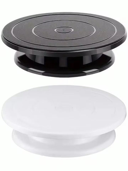 Rotating Cake Turntable  AntiSkid Base For Decorating Carving Painting  Pottery 4
