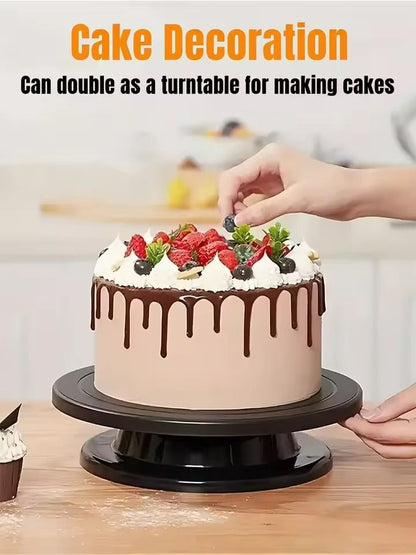 Rotating Cake Turntable  AntiSkid Base For Decorating Carving Painting  Pottery 3