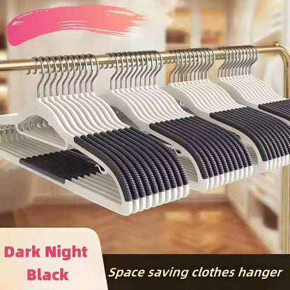 10PCS AntiSlip Clothes Hangers  NonMarking Design With Rotating Metal Hook For Home  Dorm 5