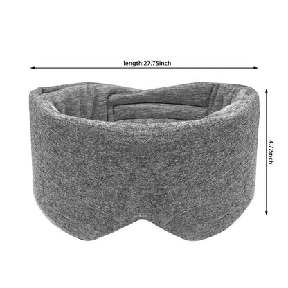 Soft Crystal Velvet Sleeping Mask For Light Blocking And Comfortable Rest 2