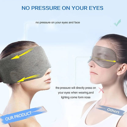 Soft Crystal Velvet Sleeping Mask For Light Blocking And Comfortable Rest 5
