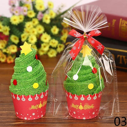 Festive Soft Christmas Hand Towel 4