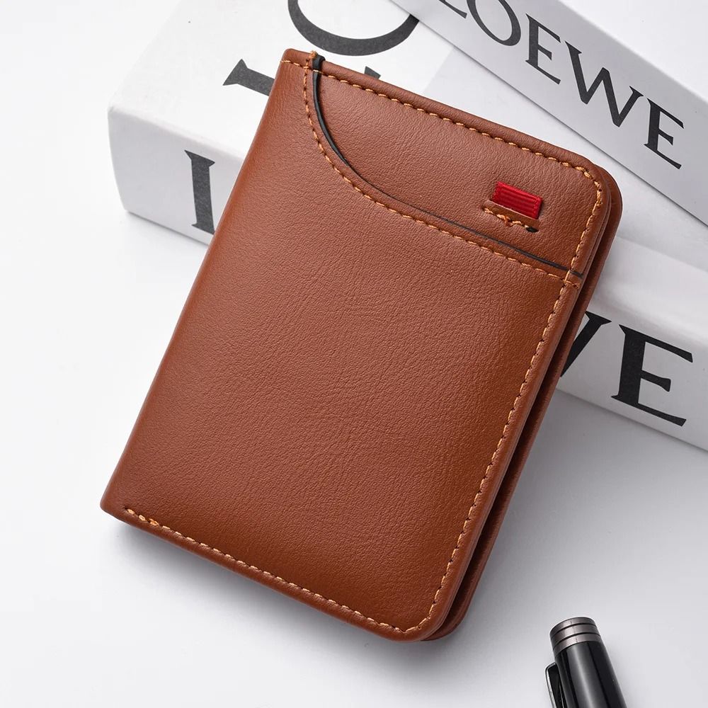 Mini PU Leather Credit Card Wallet Holder 12