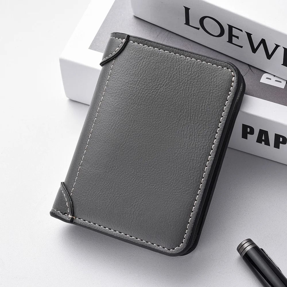 Mini PU Leather Credit Card Wallet Holder 14