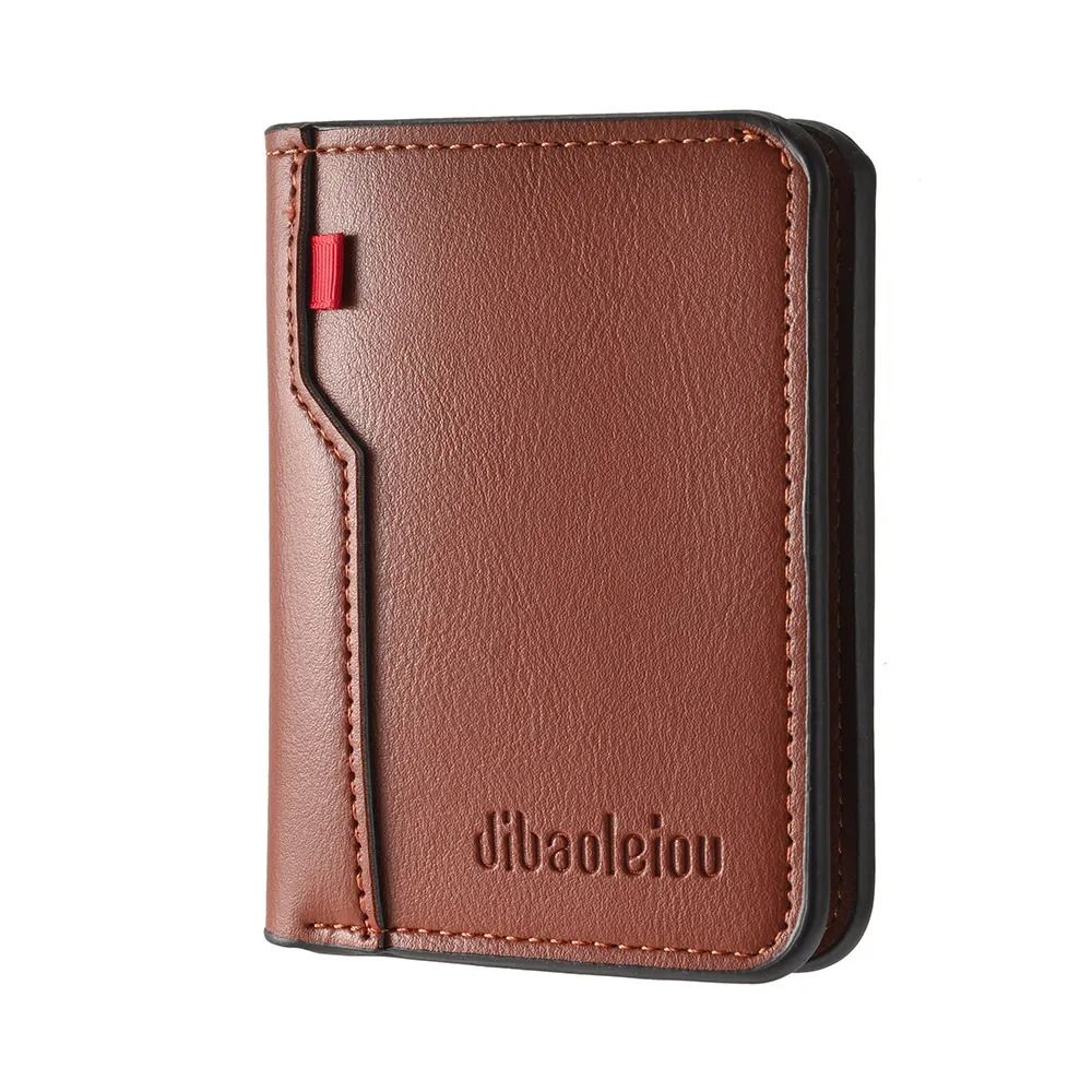 Mini PU Leather Credit Card Wallet Holder 2