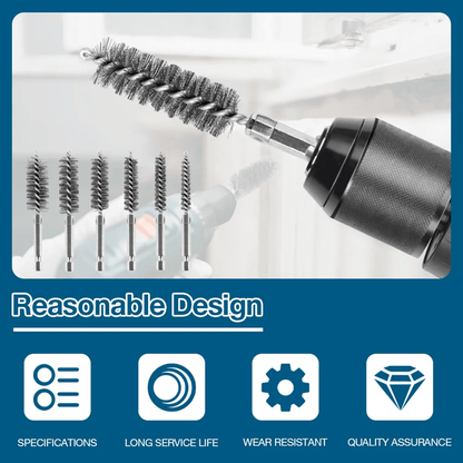 ProSteel Wire Brush Drill Cleaning Set