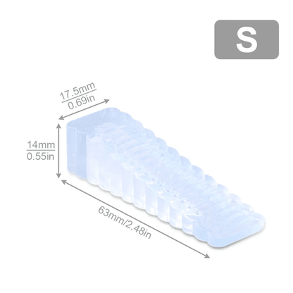 SafeHold Silicone Door Stopper Set 2