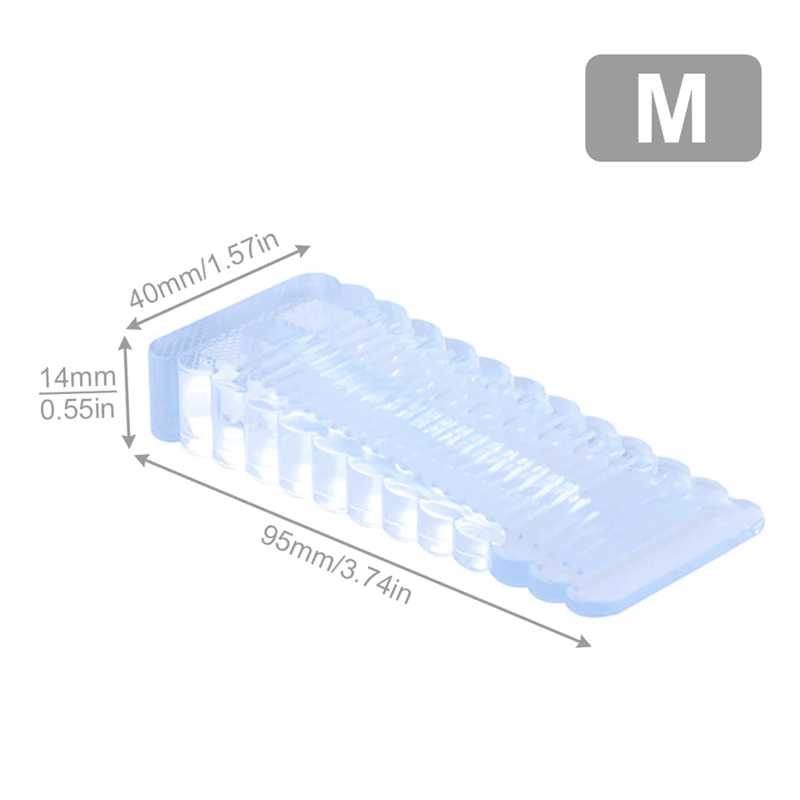 SafeHold Silicone Door Stopper Set 3
