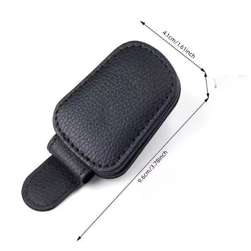 Compact Universal Car Visor Organizer Clip  Easy Sunglasses  Ticket Holder 1