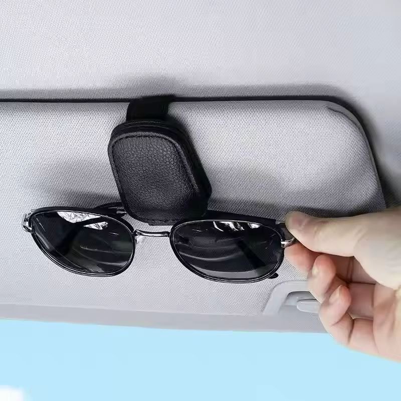 Compact Universal Car Visor Organizer Clip  Easy Sunglasses  Ticket Holder 2