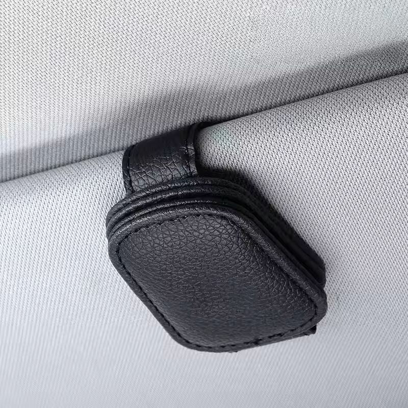 Compact Universal Car Visor Organizer Clip  Easy Sunglasses  Ticket Holder 5