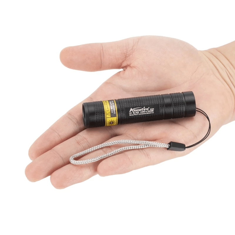 UltraSpot Rechargeable UV Blacklight Flashlight 2