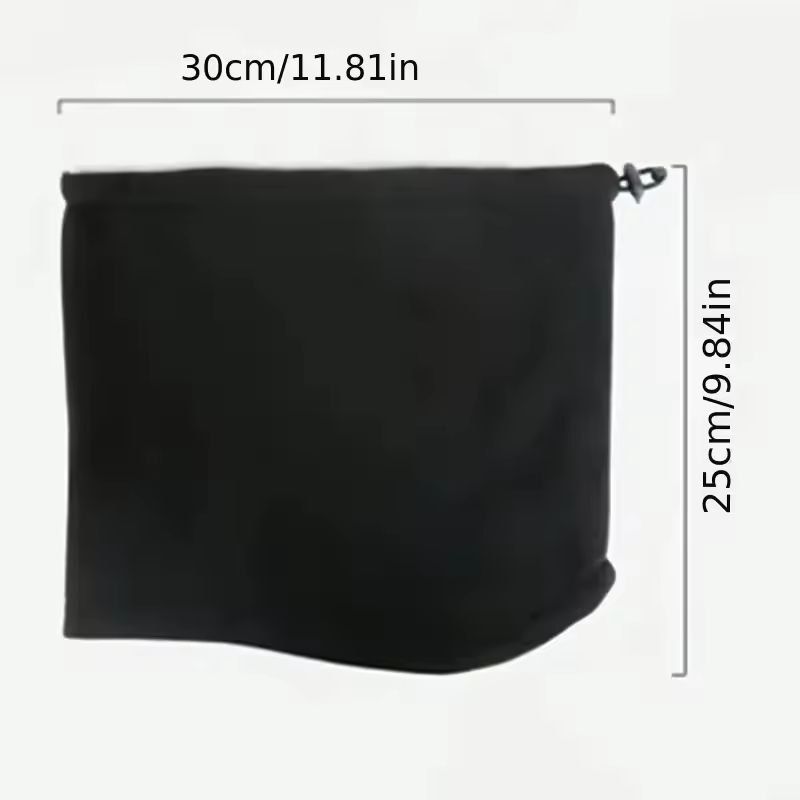 Mens Thermal Knit Neck Gaiter  Breathable Windproof Fleece Lined Outdoor Warmer 5