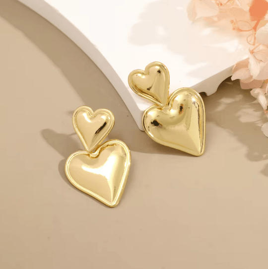 ParisLuxe Geometric Drop Earrings 10