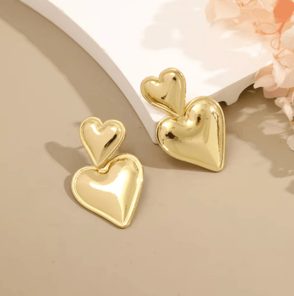 ParisLuxe Geometric Drop Earrings 10