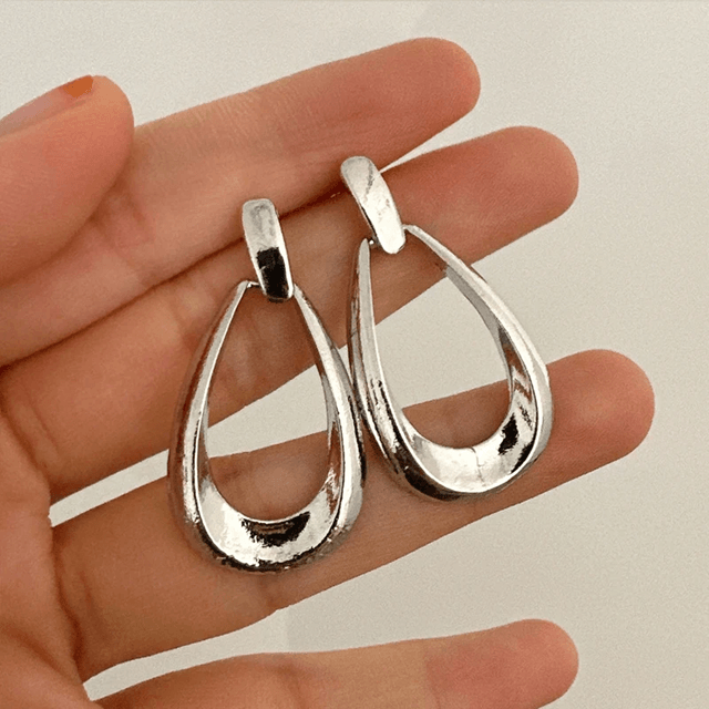 ParisLuxe Geometric Drop Earrings 3