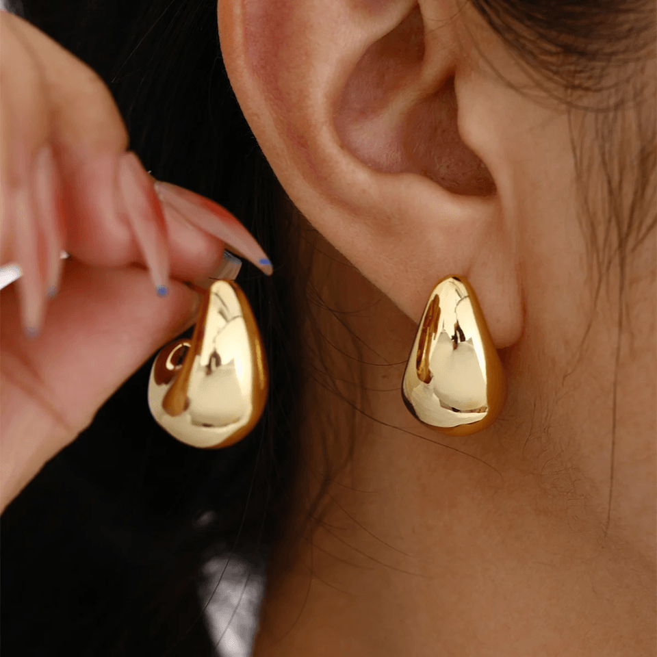 ParisLuxe Geometric Drop Earrings 4