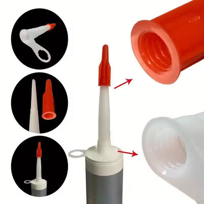 Caulk Saver Pro Nozzle Cap  Reusable Sealant  Adhesive Preserver 2