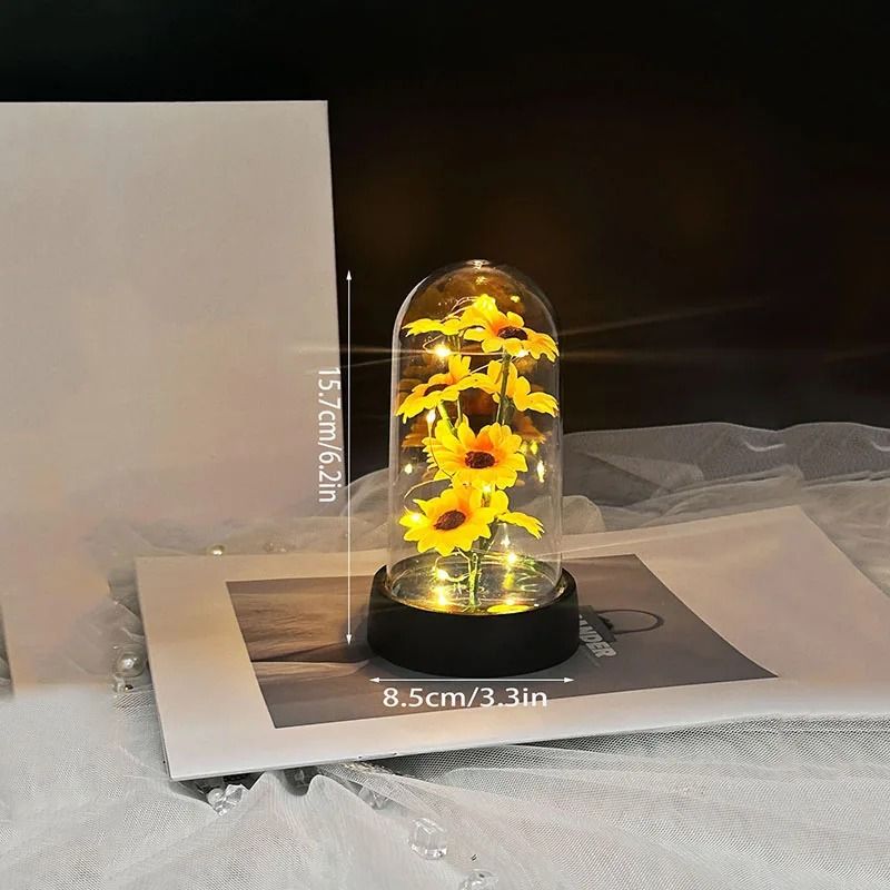 Small Artificial Sunflower Gift Set 4