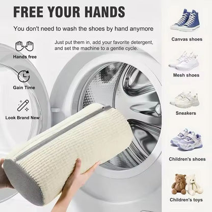 Reusable Sneaker Wash  Storage Bag Set  MachineWashable Shoe Laundry Bags With Dust Covers 1