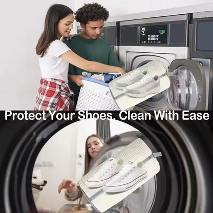 Reusable Sneaker Wash  Storage Bag Set  MachineWashable Shoe Laundry Bags With Dust Covers 5